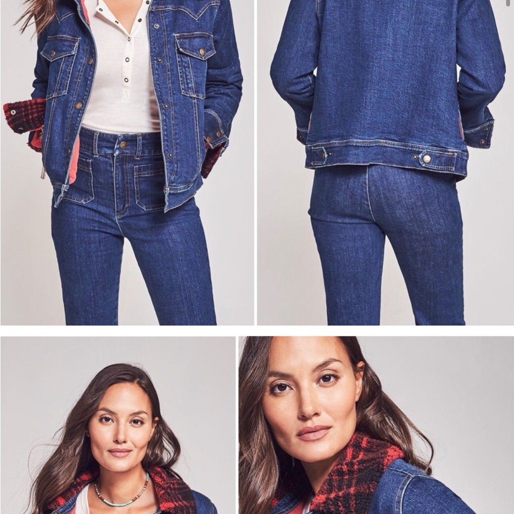 Faherty Andi Jean Jacket Medium